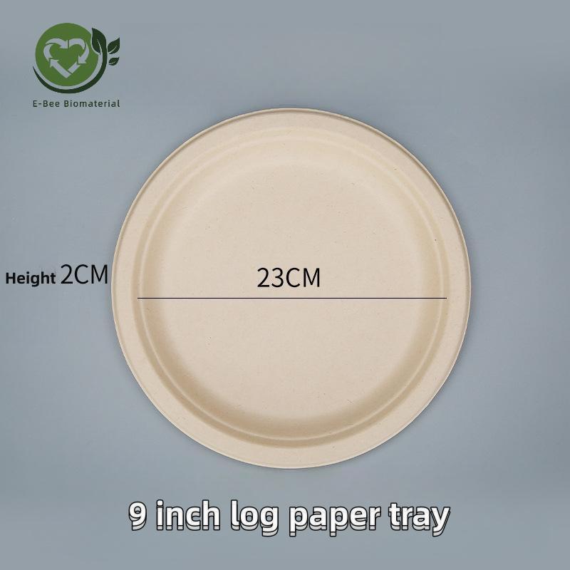 9 Inch Compostable Paper Plate para sa Party